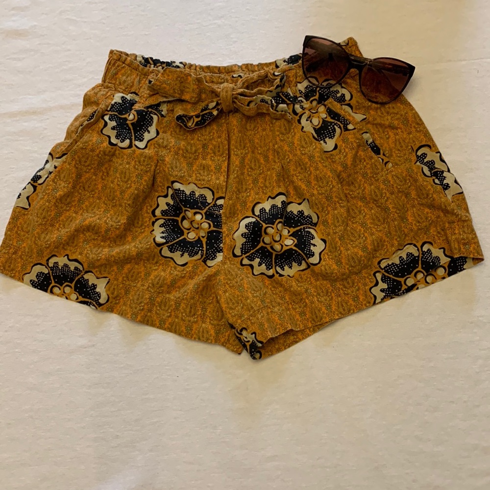 Anthropologie Tie Shorts Size S